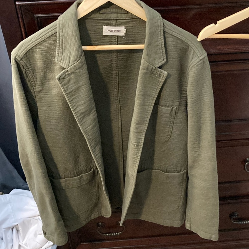 Taylor stitch Emerson blazer olive
